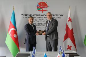 Georgian Defense Minister meets Azerbaijani counterpart