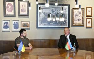 Ukrainian, Azerbaijani Leaders Affirm 'Territorial Integrity' In Talks